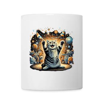 Britisch Kurzhaar Katze BKH Party Geschenk - Tasse - Weiß - Vorne