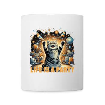 Britisch Kurzhaar Katze BKH Party Geschenk - Tasse - Weiß - Vorne