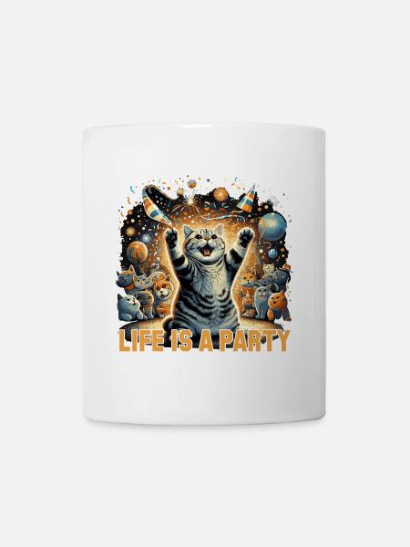 Britisch Kurzhaar Katze BKH Party Geschenk - Tasse - Weiß