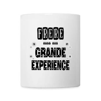 Frère Avec Une Grande Expérience Frangin - Mug blanc - blanc - Devant