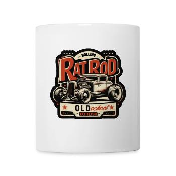 Ratsking Ratlook Shirt – Rustic Custom Style - Mug - white - Front