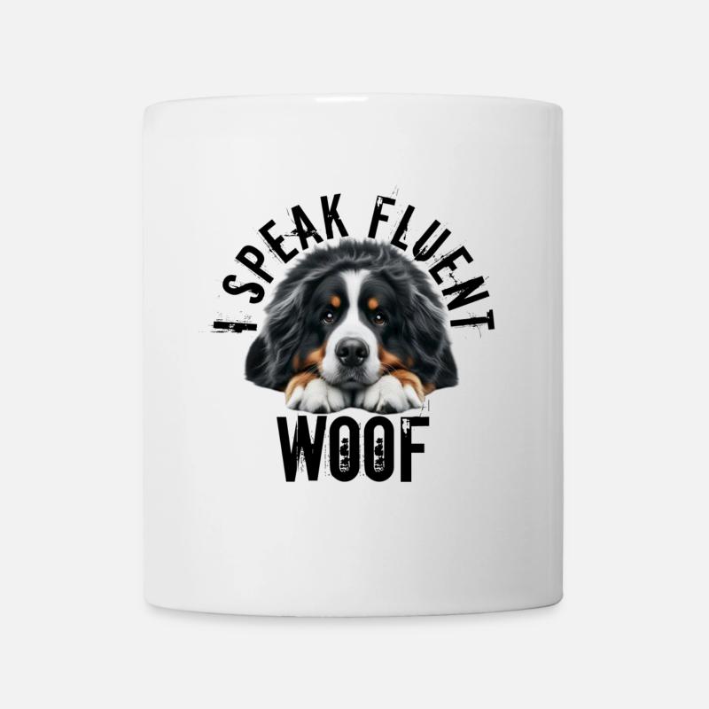 Berner Sennenhund - Tasse - Weiß
