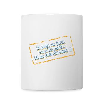 We don't care and it feels good - Mug - white - Front