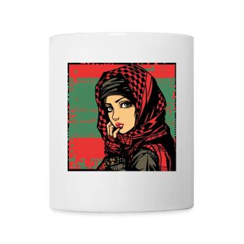 Fille de la révolution - Mug blanc - blanc - Devant