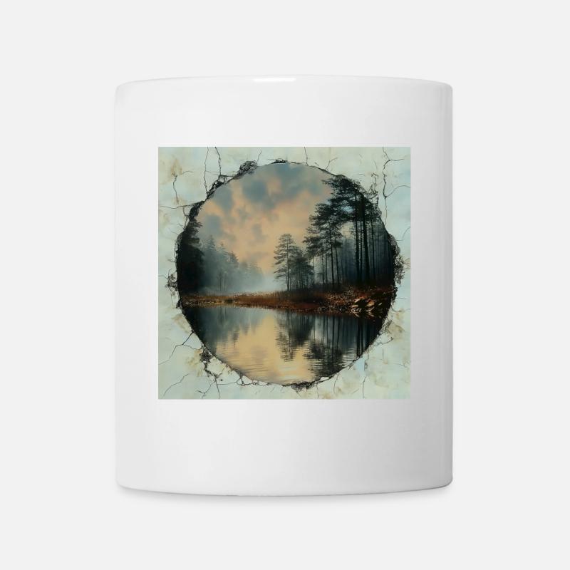Sehnsucht Natur - Tasse - Weiß