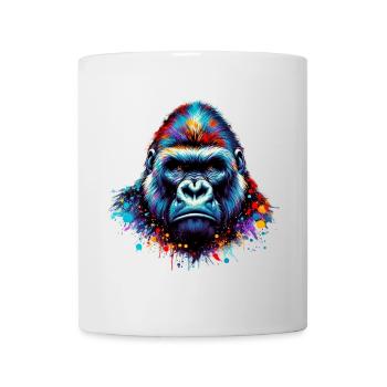 Gorille - Mug blanc - blanc - Devant
