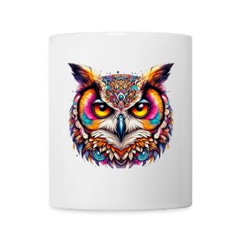 Eule - Tasse - Weiß - Vorne