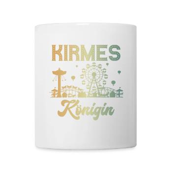 Kirmes Königin Jahrmarkt Rummel Volksfest - Tasse - Weiß - Vorne