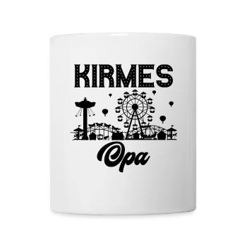 Kirmes Opa Jahrmarkt Rummel Volksfest - Tasse - Weiß - Vorne