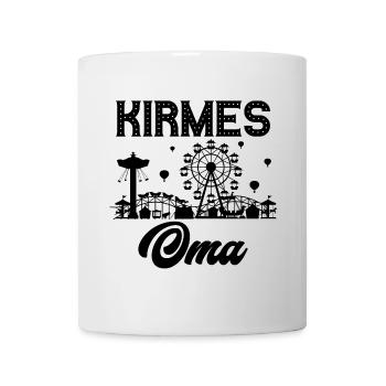 Kirmes Oma Jahrmarkt Rummel Volksfest - Tasse - Weiß - Vorne