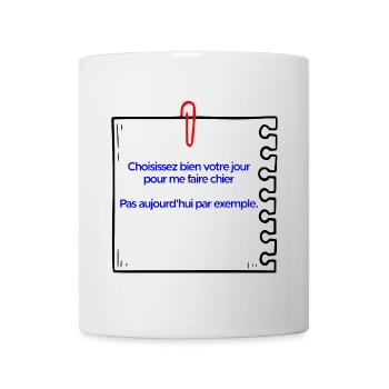 Don't piss me off - Mug - white - Front