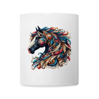 Pferd - Tasse - Weiß - Vorne