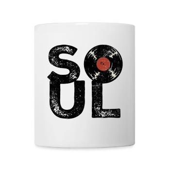 Soul vintage - Mug blanc - blanc - Devant