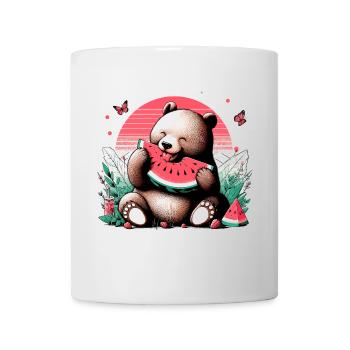 Watermelon Arbusik Bear Yummy Gift - Mug - white - Front
