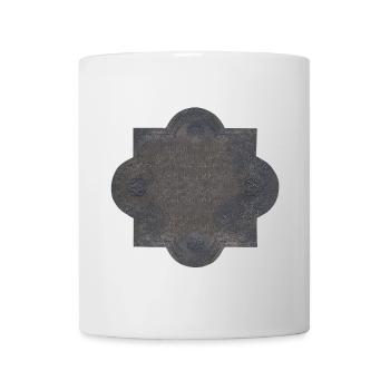 Grabsteine, inschrift, gothic motiv, verschenken - Tasse - Weiß - Vorne