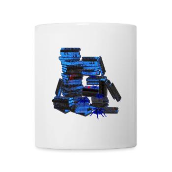 Bücher Design, Taranteln, für jedermann - Tasse - Weiß - Vorne