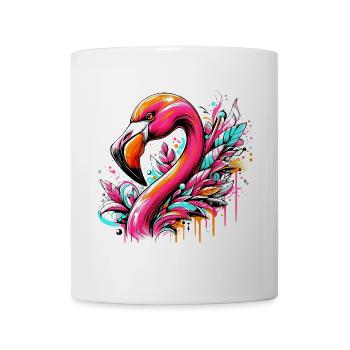 Flamingo - Mug - white - Front
