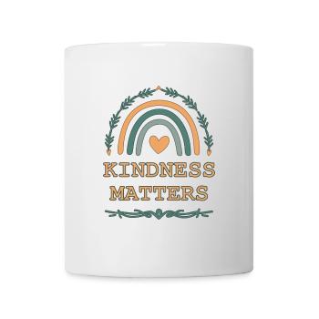 KINDNESS MATTERS - Tasse - Weiß - Vorne