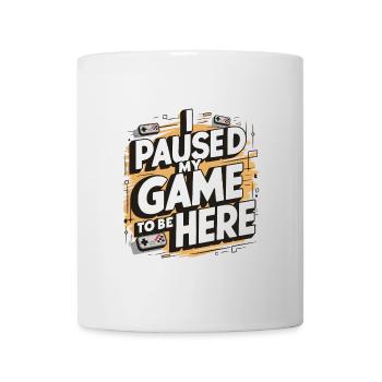 Cadeau Pause Jeu - Gamer - Mug blanc - blanc - Devant