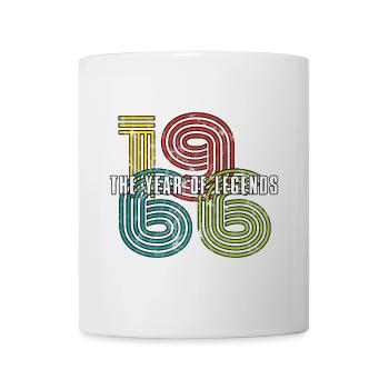 Vintage 1966 - Tasse - Weiß - Vorne