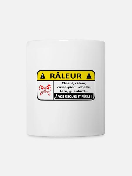 Danger Râleur - Mug blanc - blanc