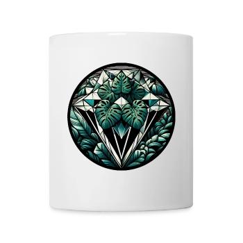 Diamant de la jungle - Mug blanc - blanc - Devant