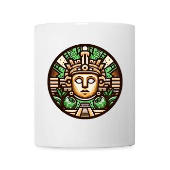 Le monde maya - Mug blanc - blanc - Devant