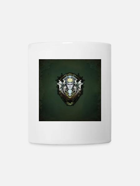 Dunkle Fantasy-Kreatur mit Flügeln. - Tasse - Weiß