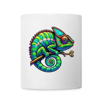 Chamäleon - Tasse - Weiß - Vorne