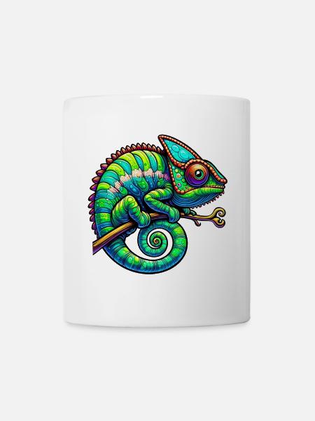 Chameleon - Mug - white