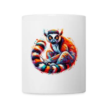 Lémurien - Mug blanc - blanc - Devant