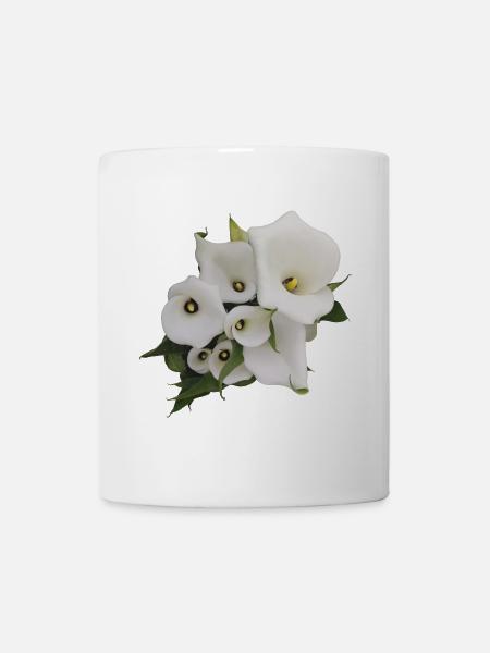 WEISSE CALLAS - Tasse - Weiß