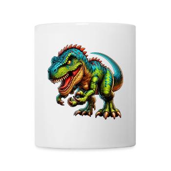 Dinosaurier - Tasse - Weiß - Vorne