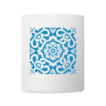 Portugal Blue Tiles 1 - Mug - white - Front