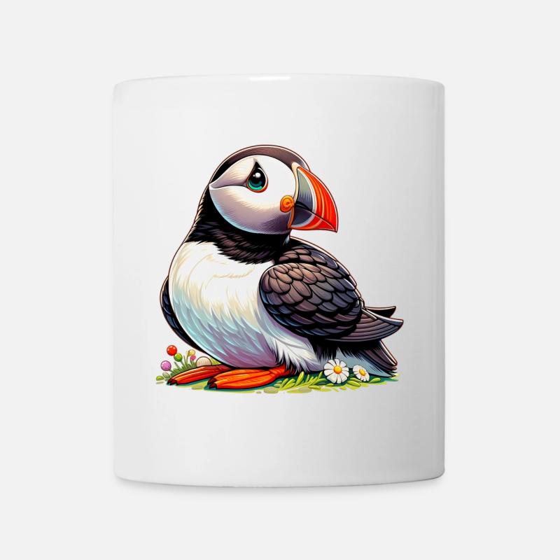 Puffin - Mug - white