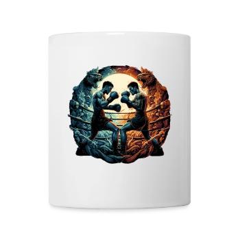 Cadeau de boxe Muay Thai Thai boxe kickboxing - Mug blanc - blanc - Devant