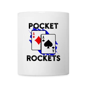 Jeux de casino Poker Jeu de cartes Déclaration Jackpot - Mug blanc - blanc - Devant