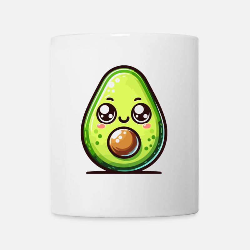 Avocado Adore: The Cutest Slice of Life - Mug - white