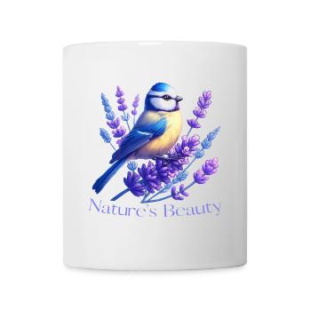 Blue Nature's Beauty - Mug - white - Front