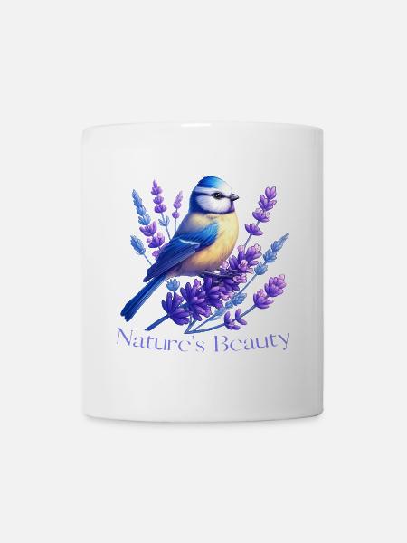 Blaumeise Nature's Beauty - Tasse - Weiß