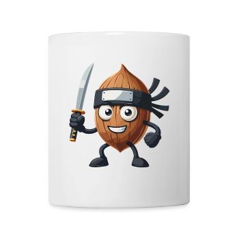 Almond Assassin: The Stealthy Snack - Mug - white - Front