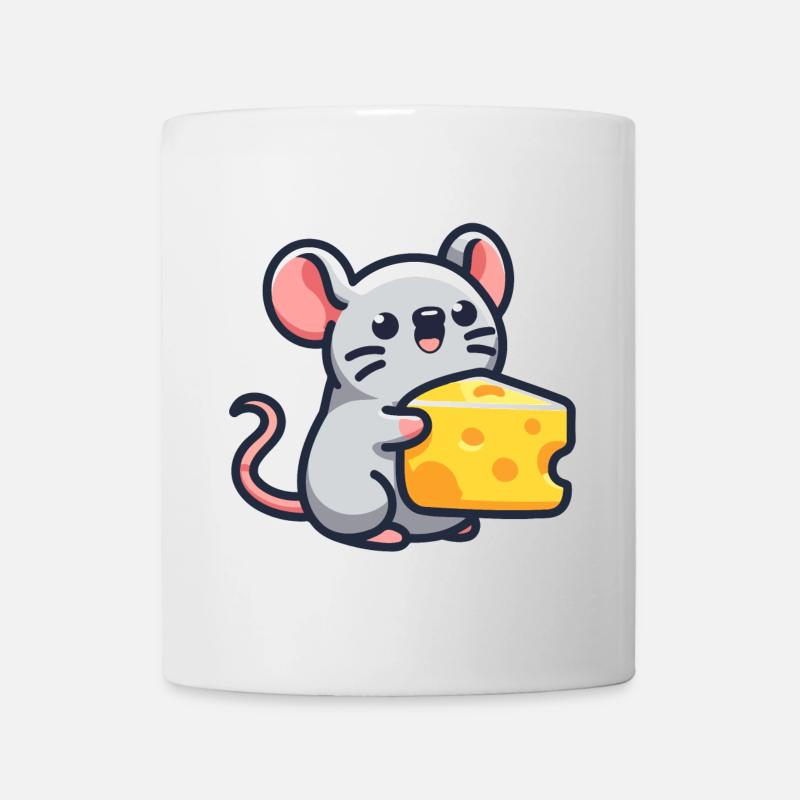 Cheese Chum: The Mouse's Delight - Mug - white