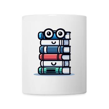 Book Buddy: The Literary Stack - Mug - white - Front