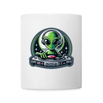 Galactic Grooves: The Extraterrestrial DJ - Mug - white - Front