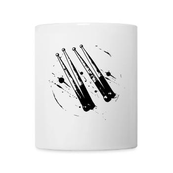 Drumsticks - Mug - white - Front