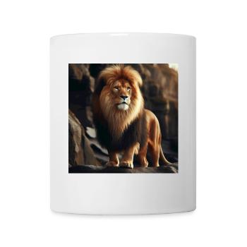 Lion - Mug blanc - blanc - Devant