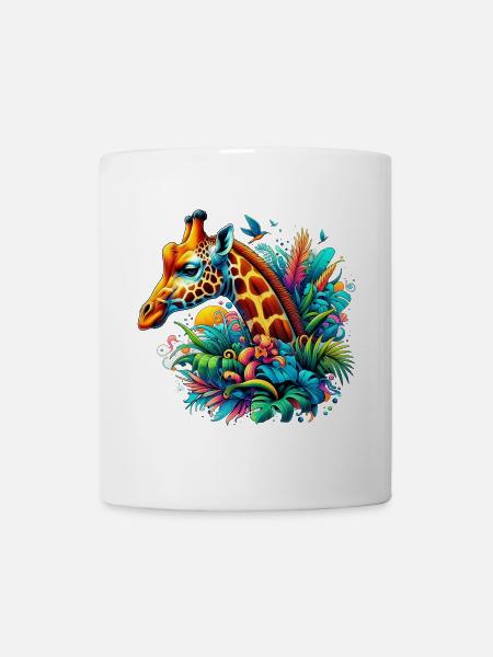 Giraffe - Tasse - Weiß