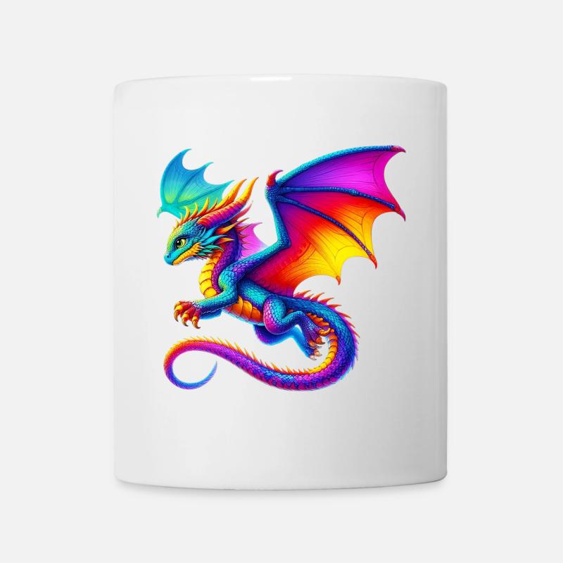 Dragon - Mug blanc - blanc