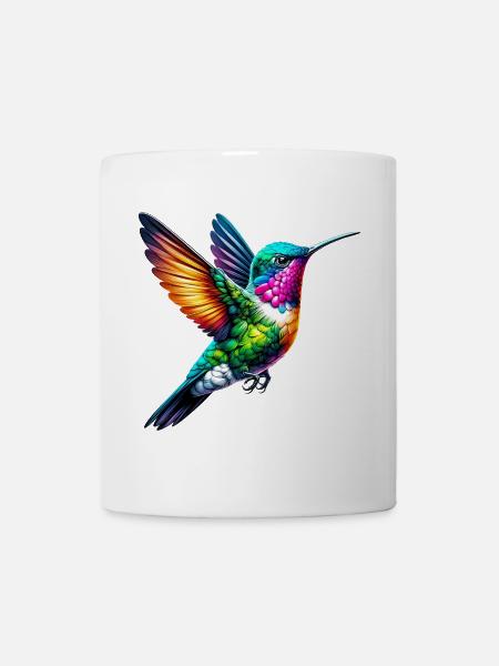Kolibri - Tasse - Weiß