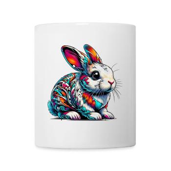 Lapin - Mug blanc - blanc - Devant